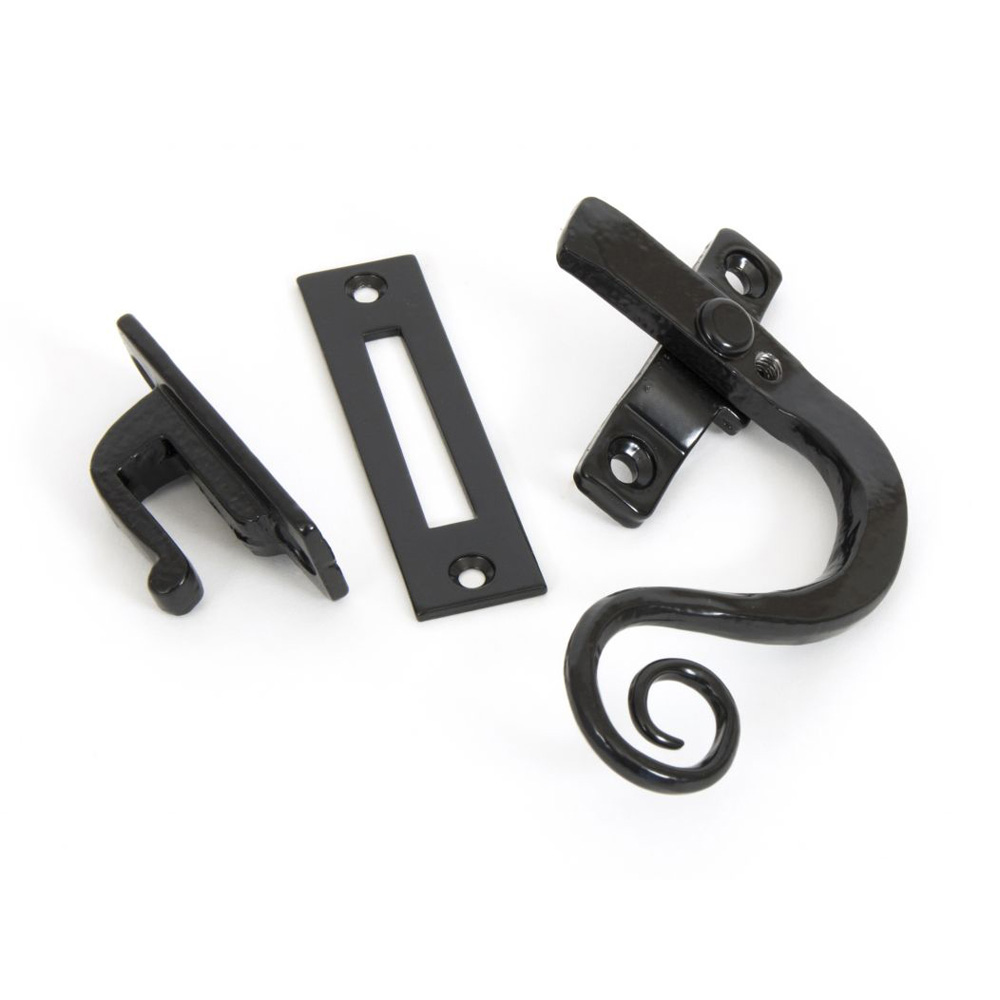 From the Anvil Locking Monkey Tail Window Fastener - Black (Right Hand)